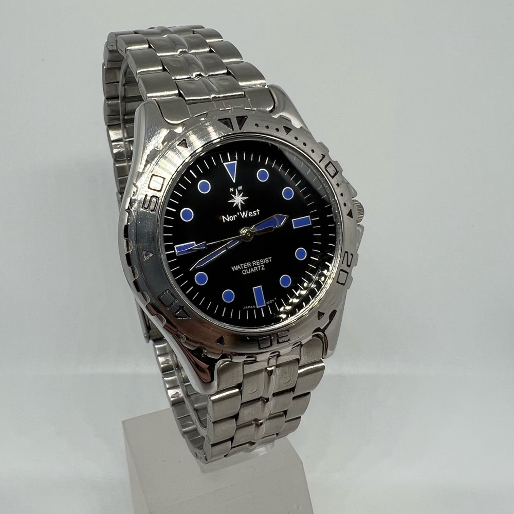 Black/Blue Dot Nor’West Watch